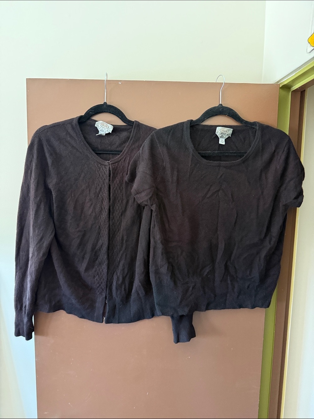 Vintage Talbots Petites 100% Pure Cashmere Sweater and Top Set